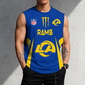 SPECIAL EDITION - NEW CUSTOMIZED NFL22 LAR LOS ANGELES RAMS MEN'S GYM SHIRT
