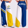 VIRAL EDITION - NEW CUSTOMIZED NFL22 LAR LOS ANGELES RAMS WOMEN'S WIDE LEG PANTS