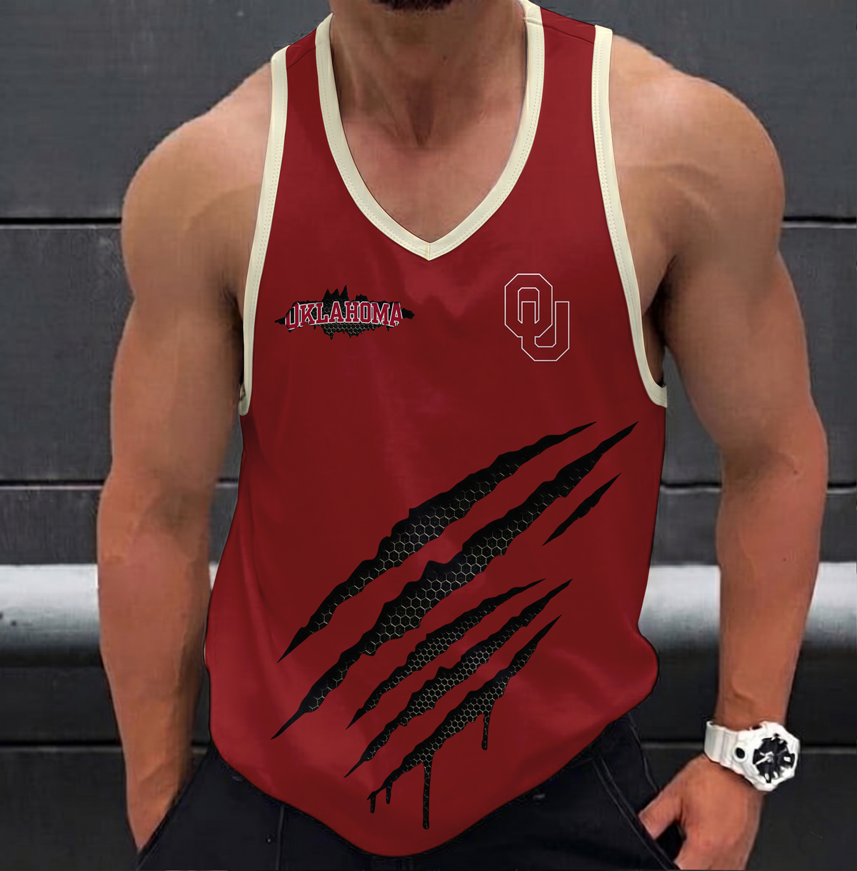 VIRAL EDITION - NEW CUSTOMIZED NCAA CWS22 OUS OKLAHOMA SOONERS UNISEX TANK TOP