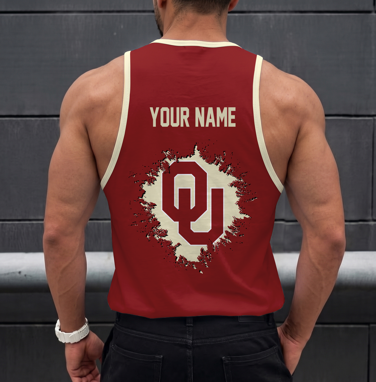 VIRAL EDITION - NEW CUSTOMIZED NCAA CWS22 OUS OKLAHOMA SOONERS UNISEX TANK TOP