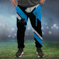 HOT DEAL - NEW CUSTOMIZED NFL23 CLP CAROLINA PANTHERS SWEATPANTS