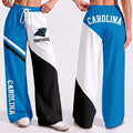 VIRAL EDITION - NEW CUSTOMIZED NFL23 CLP CAROLINA PANTHERS WOMEN'S WIDE LEG PANTS
