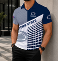 ELITE EDITION - NEW CUSTOMIZED NCAA FBS23 PNL PENN STATE NITTANY LIONS POLO SHIRT