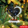 FLASH SALE - NEW CUSTOMIZED NBA23 SAS SAN ANTONIO SPURS CHRISTMAS ACRYLIC ORNAMENT