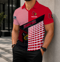 EXCLUSIVE  EDITION - NEW CUSTOMIZED NCAA MAM25 ULC LOUISVILLE CARDINALS POLO SHIRT