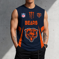 SPECIAL EDITION - NEW CUSTOMIZED NFL26 CCB CHICAGO BEARS MEN'S GYM SHIRT