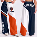 VIRAL EDITION - NEW CUSTOMIZED NFL26 CCB CHICAGO BEARS WOMEN'S WIDE LEG PANTS