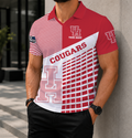 EXCLUSIVE  EDITION - NEW CUSTOMIZED NCAA MAM26 HOC HOUSTON COUGARS POLO SHIRT