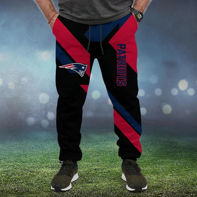 HOT DEAL - NEW CUSTOMIZED NFL27 NEP NEW ENGLAND PATRIOTS SWEATPANTS