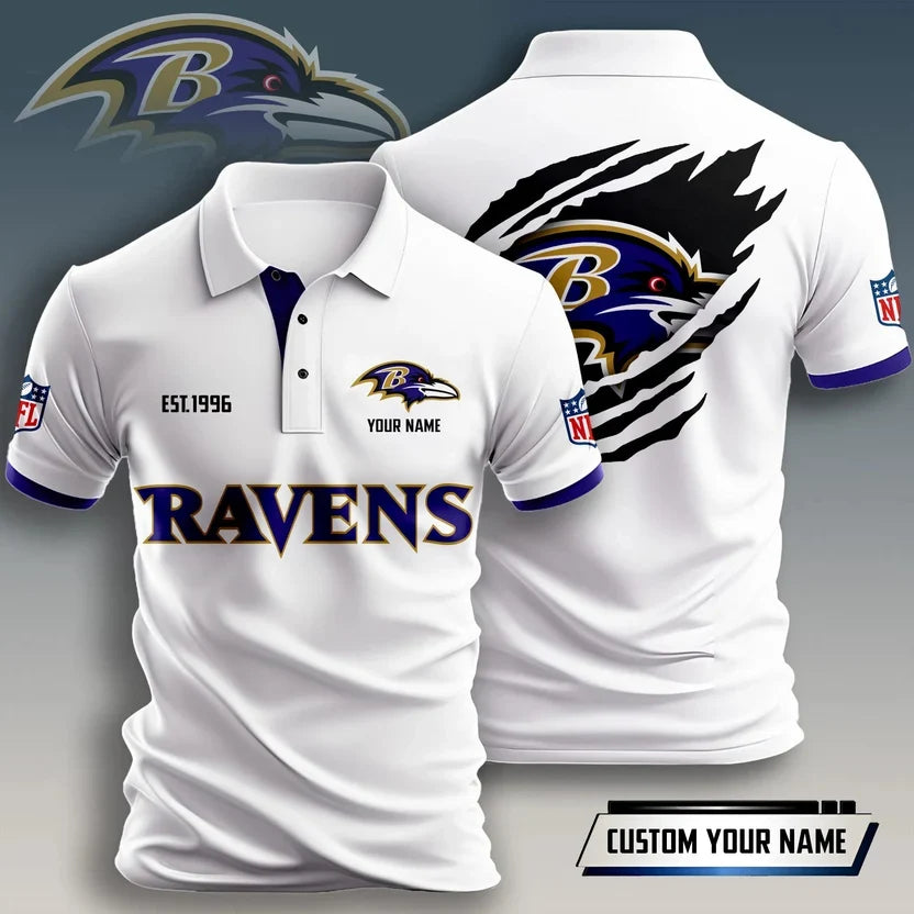 VIRAL EDITION - NEW CUSTOMIZED NFL28 BTR BALTIMORE RAVENS T-SHIRT, POLO SHIRT, ZIP POLO SHIRT, HOODIE, ZIP HOODIE & SWEATSHIRT