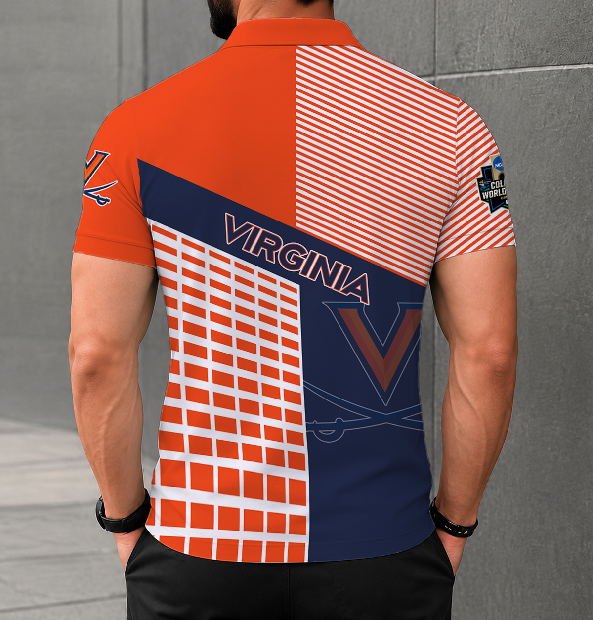 VIRAL EDITION - NEW CUSTOMIZED NCAA CWS27 TAA TEXAS A&M AGGIES POLO SHIRT