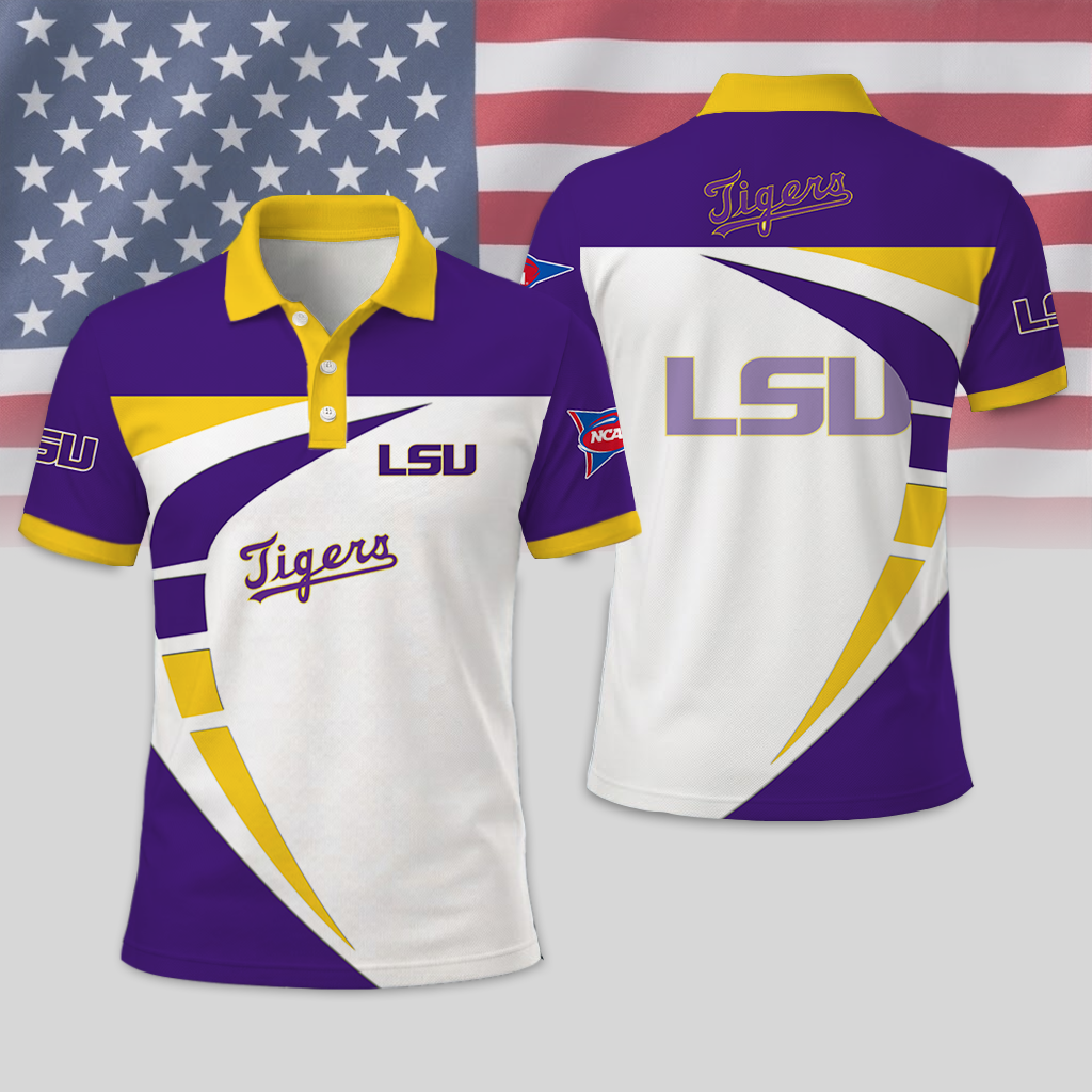 LIMITED EDITION - NEW CUSTOMIZED NCAA FBS29 LST LSU TIGERS POLO SHIRT, ZIP POLO SHIRT, HOODIE, ZIP HOODIE, T-SHIRT & SWEATSHIRT