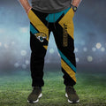 HOT DEAL - NEW CUSTOMIZED NFL30 JSJ JACKSONVILLE JAGUARS SWEATPANTS