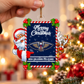 VIRAL EDITION - NEW CUSTOMIZED NBA30 NOP NEW ORLEANS PELICANS CHRISTMAS ACRYLIC ORNAMENT