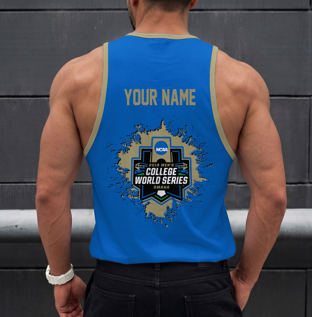 VIRAL EDITION - NEW CUSTOMIZED NCAA CWS31 COLLEGE WORLD SERIES UNISEX TANK TOP