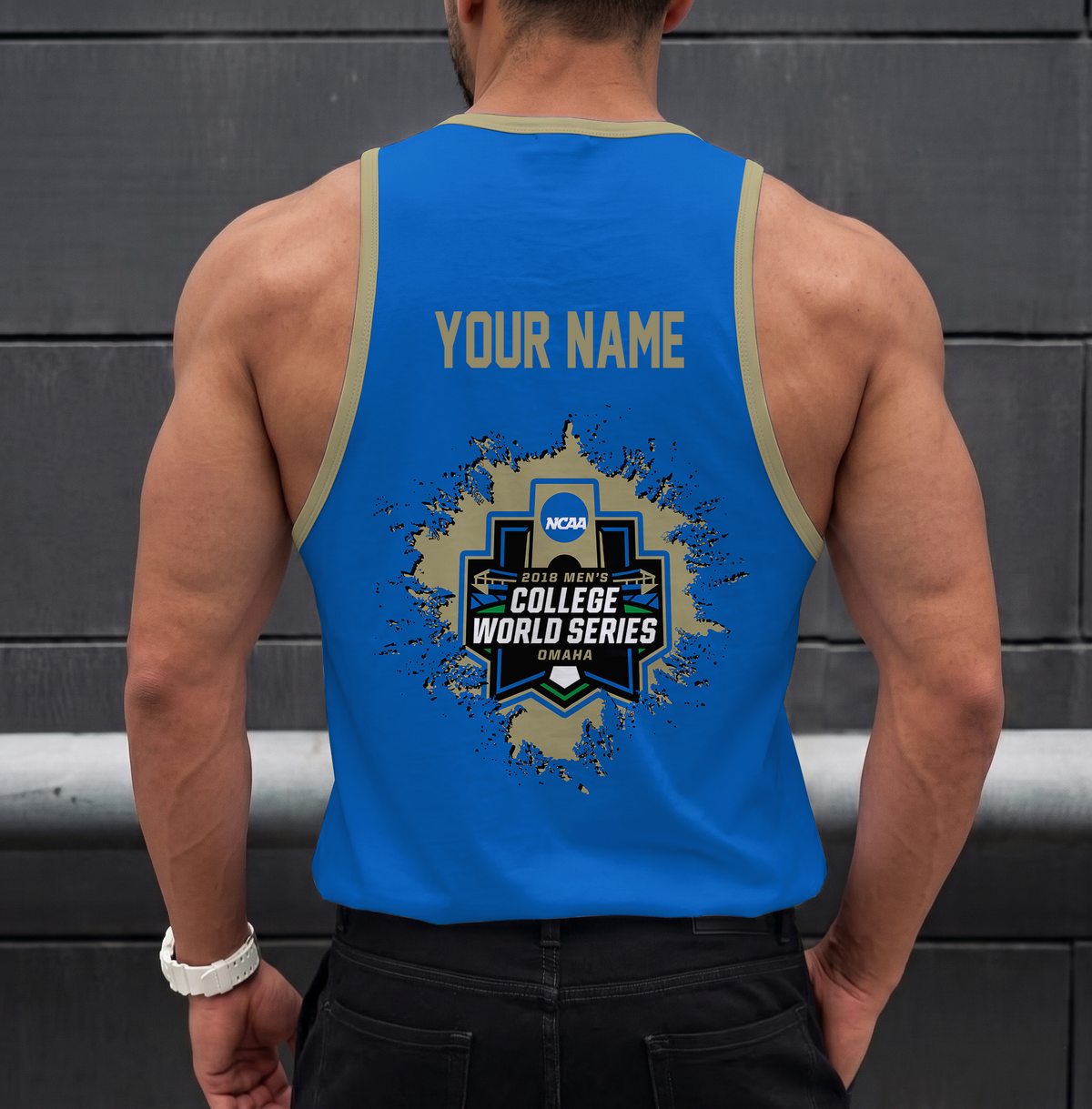 VIRAL EDITION - NEW CUSTOMIZED NCAA CWS31 COLLEGE WORLD SERIES UNISEX TANK TOP