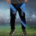 HOT DEAL - NEW CUSTOMIZED NFL31 TST TENNESSEE TITANS SWEATPANTS