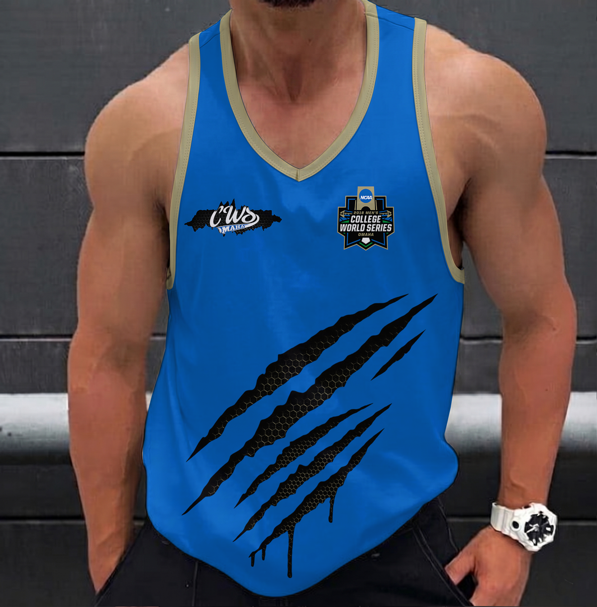 VIRAL EDITION - NEW CUSTOMIZED NCAA CWS32 ALL TEAM UNISEX TANK TOP