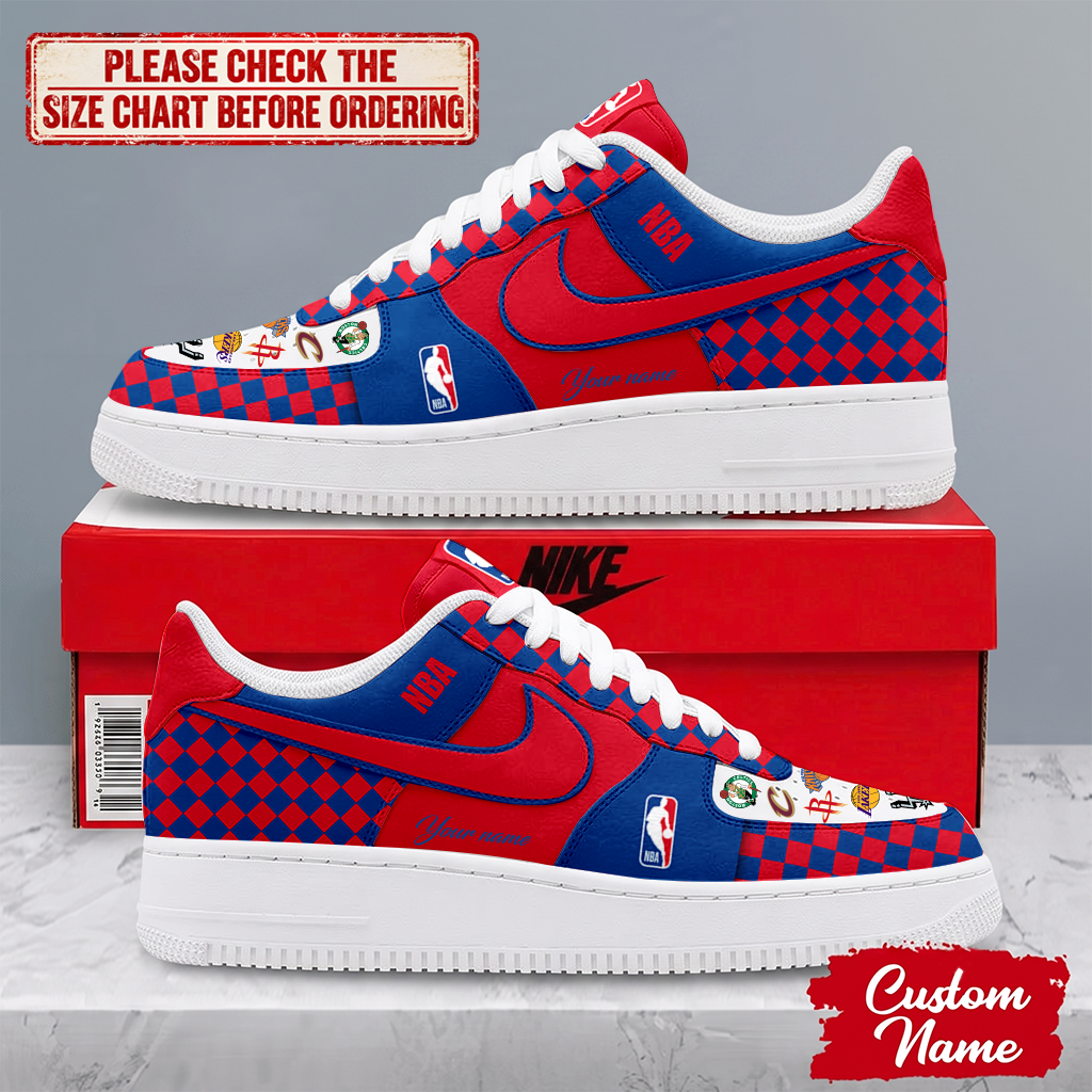 ELITE EDITION - NEW CUSTOMIZED NBA32 ALL TEAMS AF1 SNEAKERS
