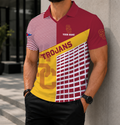 ELITE EDITION - NEW CUSTOMIZED NCAA FBS32 USC USC TROJANS POLO SHIRT
