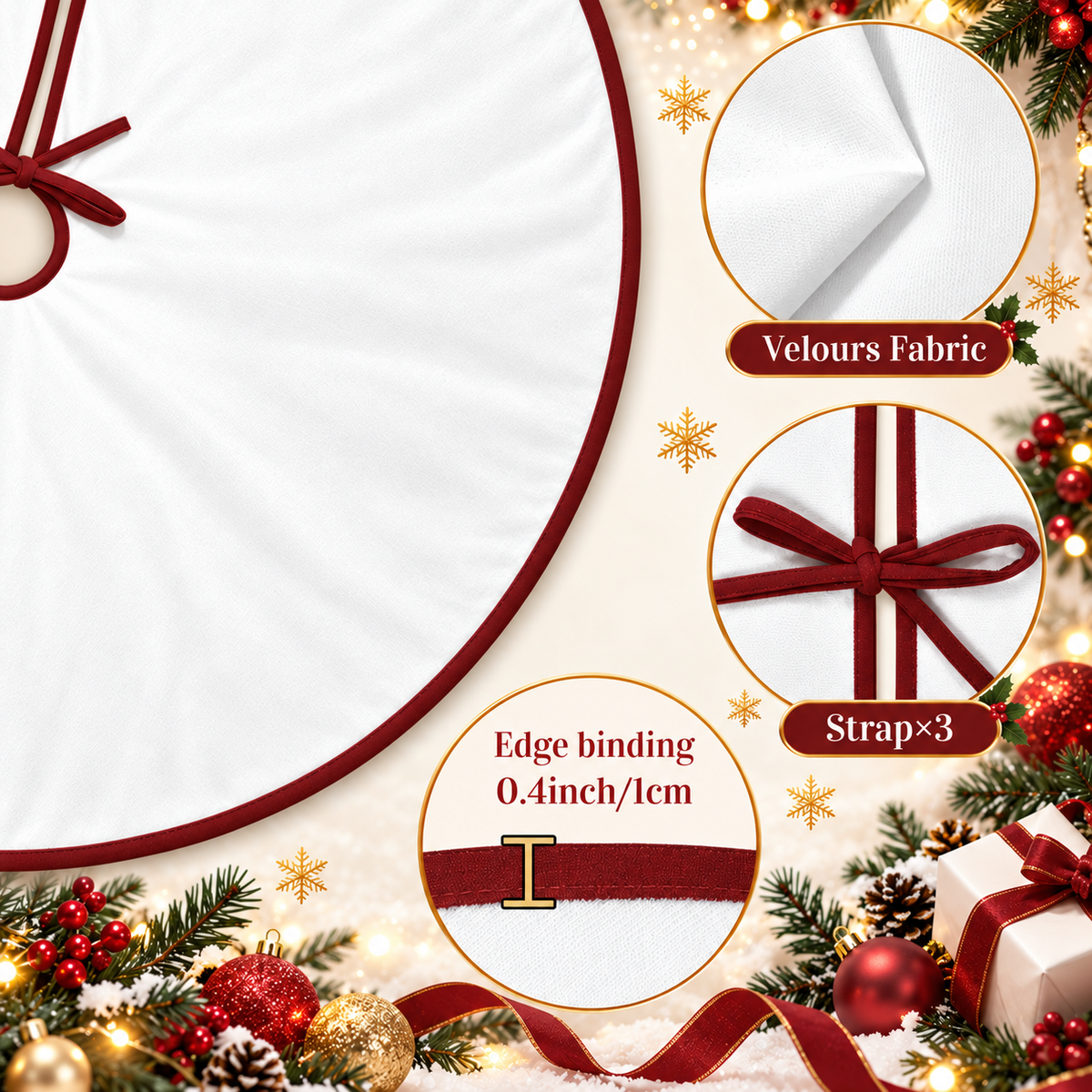 [FAN FAVORITE] NEW CUSTOMIZED NBA30 NOP NEW ORLEANS PELICANS CHRISTMAS TREE SKIRT