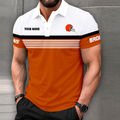 VIRAL EDITION - NEW CUSTOMIZED NFL29 CLB CLEVELAND BROWNS POLO SHIRT